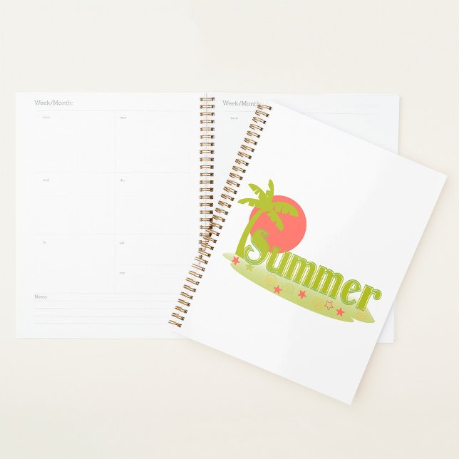 Agenda Palmeira Verão com Sol e Praia (Criador carregado)