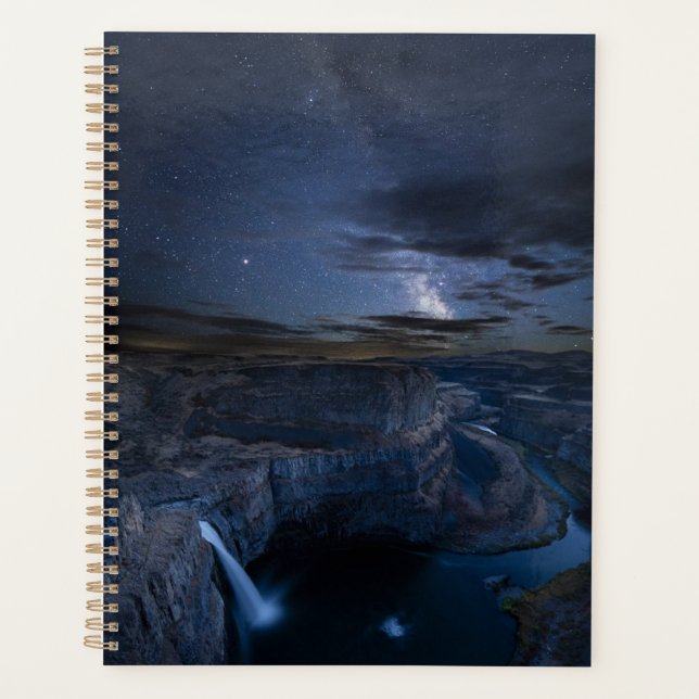 Agenda Palouse Falls Park e Via Látea | Estado de Washing (Frente)