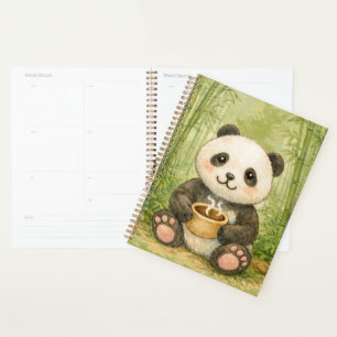 Agenda Panda fofo