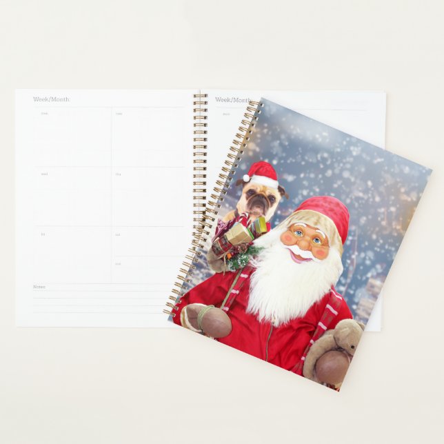 Agenda Papai Noel com presentes de Natal Cachorro (Exibição)
