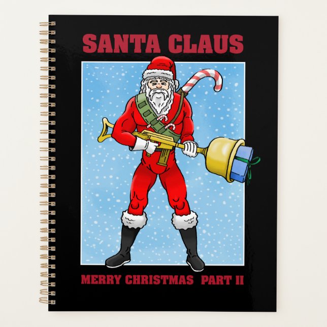 Agenda Papai Noel Feliz Natal Parte 2 (Frente)