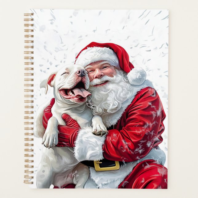 Agenda Papai Noel & Pitbull (Frente)