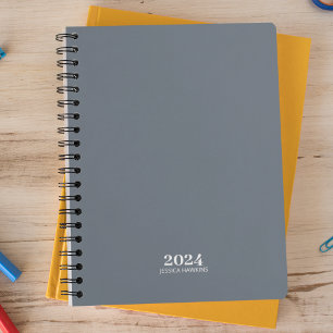 Agenda Papel de Carta Pessoal ・ Dusty Blue Weekly