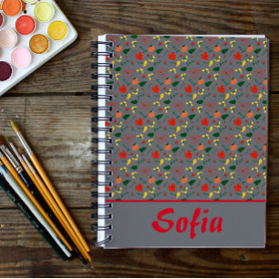 Agenda Papoila-silvestre floral