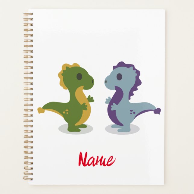 Agenda Par de Dinossauro Cólvora Troço_Trova (Frente)