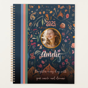 Agenda Para Filhas, Abstrato Floral Design