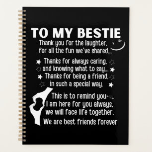 Agenda Para minha melhor amiga somos melhores amigos para
