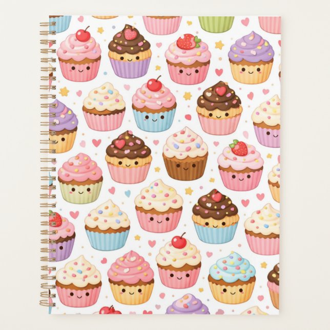 Agenda Parade of Cupcakes Planner (Frente)