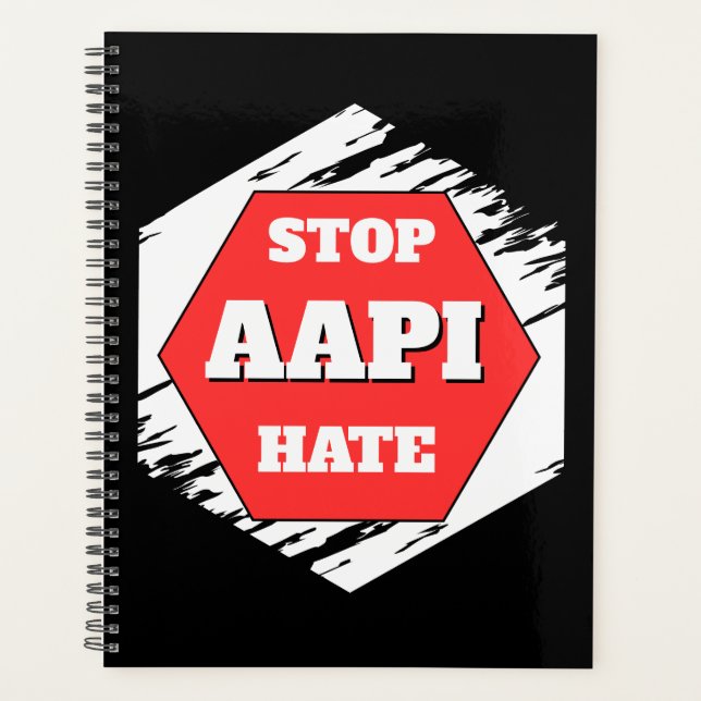 Agenda Pare com o Ódio AAPI Retangular (Frente)