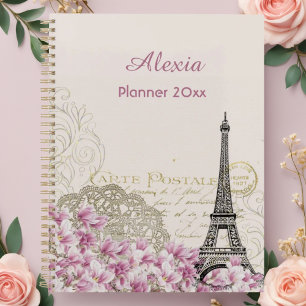 Agenda Paris nas flores seu nome