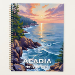 Agenda Parque Nacional de Acadia | Pintura de Viagem de A