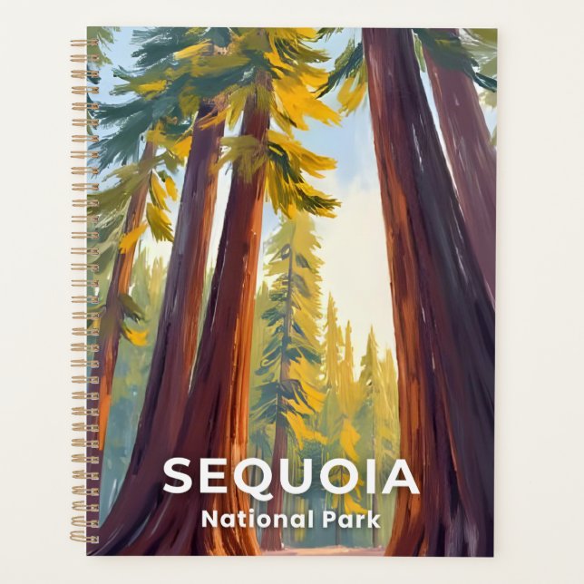 Agenda Parque Nacional Sequoia | California Art (Frente)