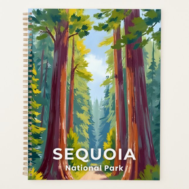 Agenda Parque Nacional Sequoia | California Art (Frente)