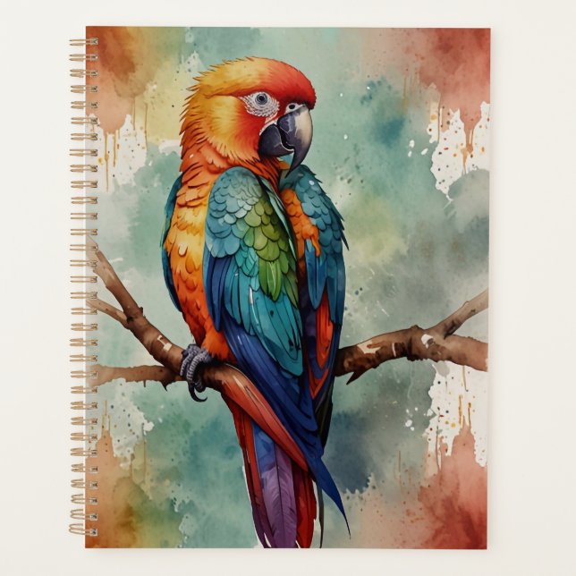 Agenda Parrots, a Assistência de Voz Original (Frente)