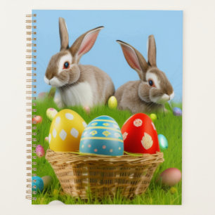 Agenda Páscoa bonita Bunnypara um humor positivo