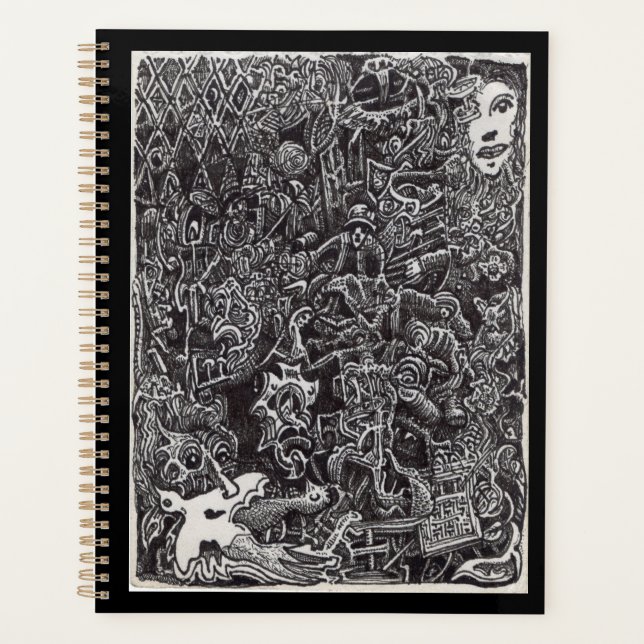 Agenda Passagem Escura por Brian Benson (Frente)