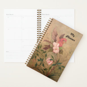 Agenda Pássaro no Planador das Flores