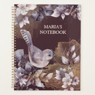Agenda Pássaros Florais Borboletas