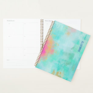 Agenda Passeio Personalizado pelo Oceano - Azul Turquesa
