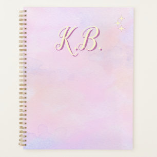Agenda Pasta de Estudo com Aquarela Caprichosa Essencial