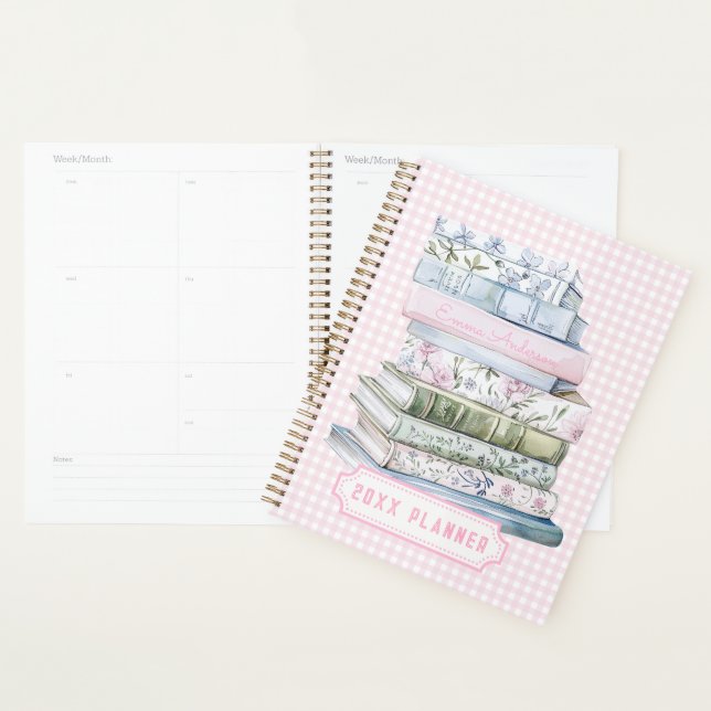 Agenda Pastel Books | Literature Subject (Exibição)