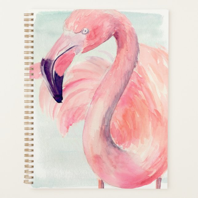 Agenda Pastel Flamingo (Frente)