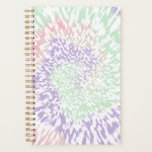 Agenda Pastel Spiral Shibori Floral Tie Dye Hippie Retro<br><div class="desc">Padrão de coloração de gravata pastel cor design arco-íris. Planejador de padrões espirais de design azul, roxo, cor-de-rosa shibori hippie para o novo ano escolar, escritório ou para o legal classificador pessoal de casa. Aglutinante de padrão de coloração. Padrão moderno de corante espiral estético coreano em lilás cor-de-rosa pastel e...</div>