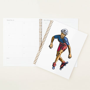 Agenda Patinador Inline Legal Patinação Retro