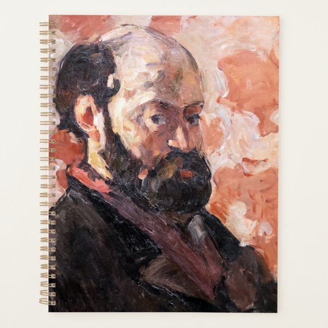 Agenda Paul Cezanne - Autorretrato com fundo rosa (Frente)