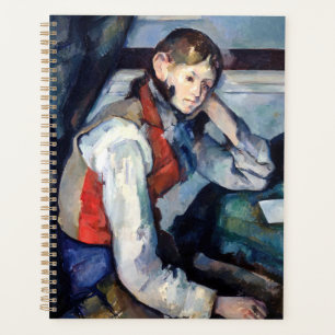 Agenda Paul Cezanne - Menino no Colete Vermelho