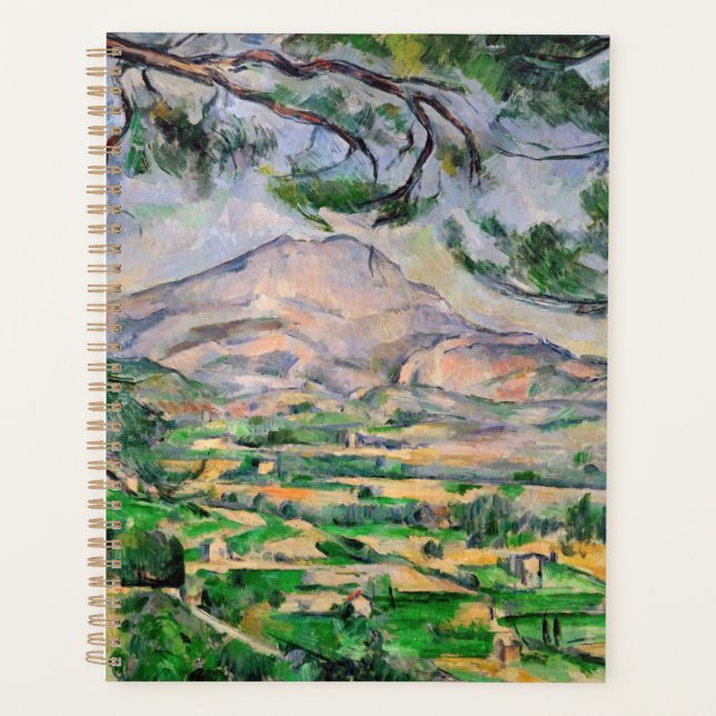 Agenda Paul Cezanne - Mont Sainte-Victoire e pinheiro Gra (Frente)