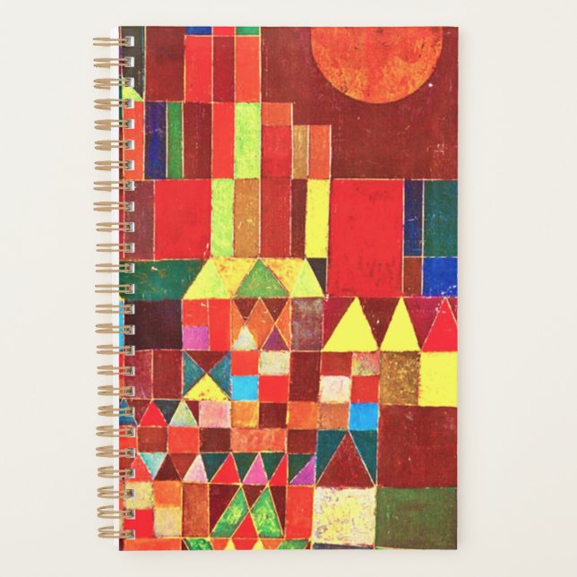 Agenda Paul Klee - Castelo E Sol (Frente)