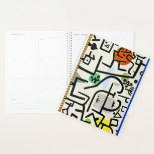 Agenda Paul Klee Rich Harbor Abstrato Expressionismo