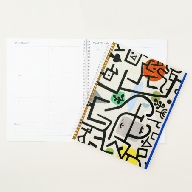 Agenda Paul Klee Rich Harbor Abstrato Expressionismo (Exibição)