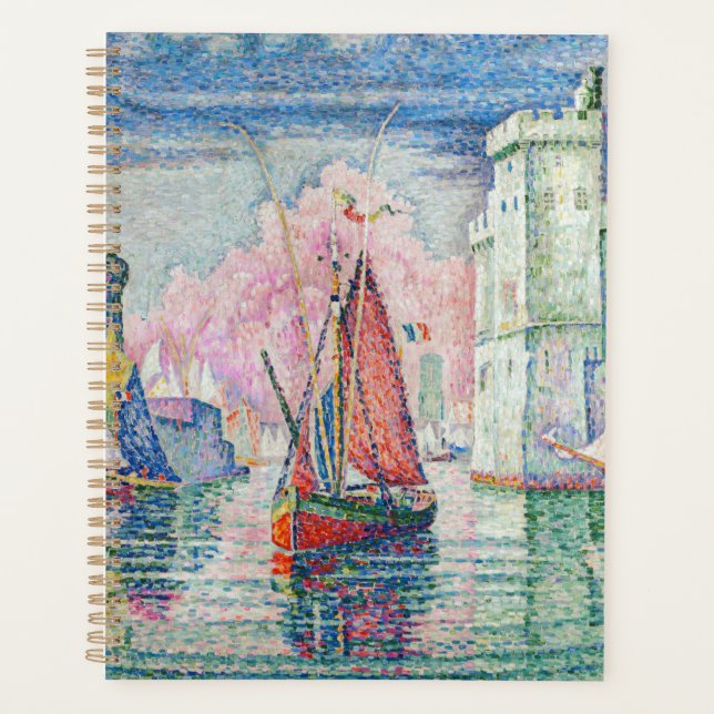 Agenda Paul Signac - Entrada de La Rochelle Harbor (Frente)