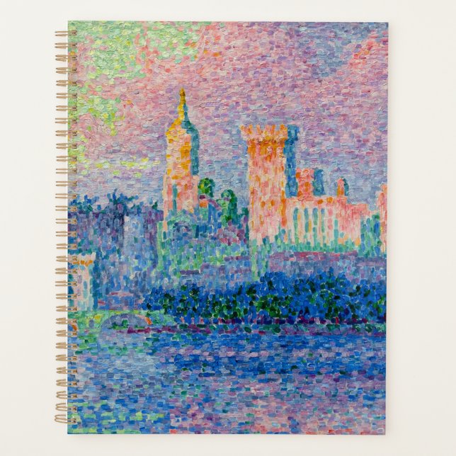 Agenda Paul Signac - O Palácio Papal, Avignon (Frente)