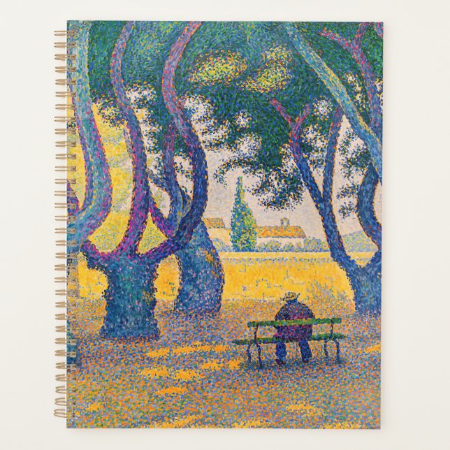 Agenda Paul Signac - Place des Lices, Santo-Tropez (Frente)