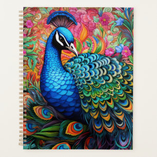 Agenda Pavão com Flores