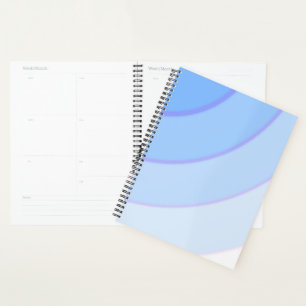 Agenda Pavimentação do pórtico pastel ombre azul