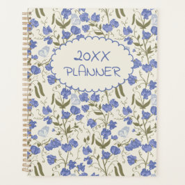 Agenda Pêa doce Azul e Creme Semanal Planner