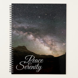 Agenda Peace & Serenity Mountain Night Sky