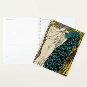 Agenda Peacock Fine Art Bird Nouveau