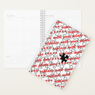 Agenda Peça de Puzzle Faltando (Adicionar Foto)
