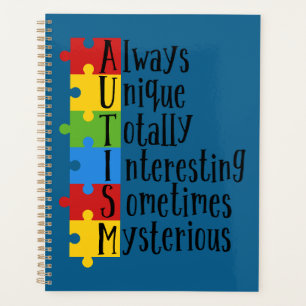 Agenda Peças de autismo