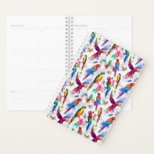 Agenda Peças de Estilo de Aquarela