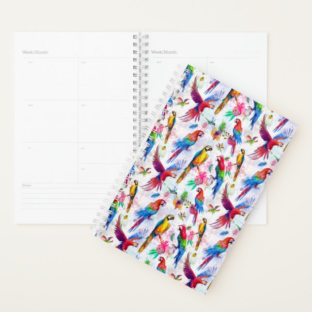 Agenda Peças de Estilo de Aquarela (Exibição)