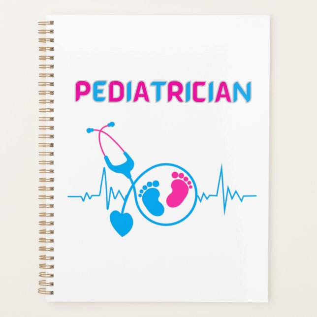 Agenda Pediatra, médico pediátrico, médico infantil, (Frente)