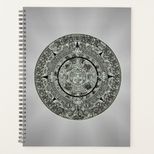 Agenda Pedra do Sol Asteca Mexicana Calendário Maia 1