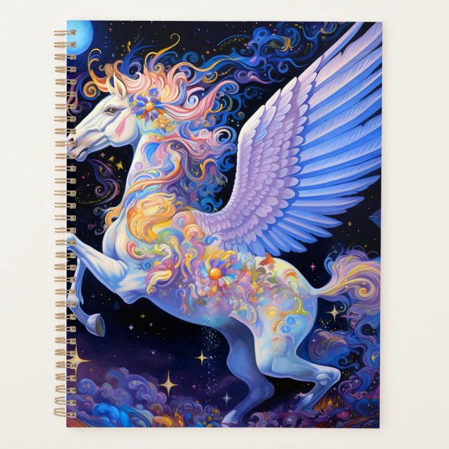 Agenda Pegasus Fantasy Art (Frente)