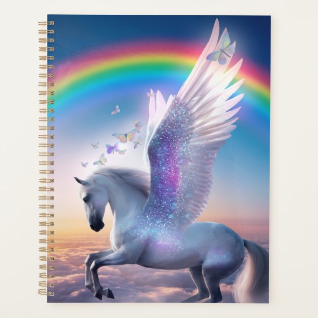 Agenda Pegasus with Rainbow (Frente)